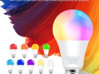 Светодиодная лампа Wi-Fi Smart RGB Lamp E27 Cozylife Alexa Echo Google Home Assistant Yandex Alice Dimmable Voice Control 85-265V