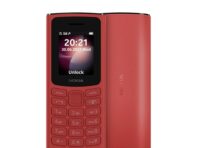 Восстановленный оригинальный мобильный телефон Nokia 105 4G Simple Set красный