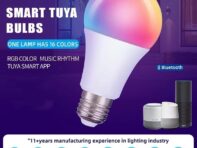 10 Вт/15 Вт E27 Bluetooth Умная лампа RGB + WW + CW Умные лампочки RGB Светодиодная лампа Tuya APP Дистанционное управление Светодиодная лампа для дома Smartlife 10W