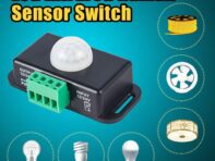 Энергосберегающий электрический 8A PIR Motion DC 12V-24V для светодиодной ленты выключатель датчика корпуса авто