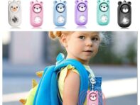 Anti-attack Anti-wolf   Alarm USB Charging Personal Alarm Mini Emergency Alarm Keychain  Student белый
