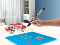 Инструменты Силиконовый коврик 3D Печать Ручка Шаблон Подушечка Инструменты для рисования С 2 Защитниками для пальцев Силиконовый коврик S белый