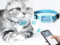 Новый водонепроницаемый GPS-локатор для домашних животных с Bluetooth