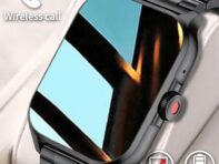 2024 LIGE Bluetooth Call мужские умные часы женские наручные часы фитнес-часы водонепроницаемые умные часы для Android iOS silicone strap чёрный