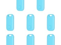 Совместимый с Bluetooth глобальный трекер с функцией напоминания о потере для AirTag (Голубое небо)