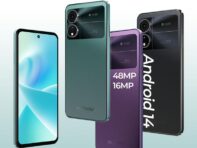 HOTWAV Note 12 2024 Смартфон Android 14.0+5160MAH Мобильные телефоны 6+128 ГБ телефон 48MP+16MP+0.08MP Камера 6.8  Дисплей мобильный телефон фиолетовый