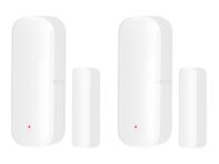 WiFi/ZigBee Беспроводная охранная сигнализация Датчик двери Приложение Пульт дистанционного управления Tuya для дома