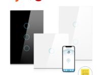 Tuya Smart Life Zigbee Touch настенный выключатель без нейтрального провода