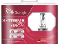 комплект ламп H4 X-treme Vision +150% Light 12В 55Вт 2шт