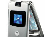 Восстановленный оригинальный разблокированный мобильный телефон Motorola Motorola V3 Simple set белый