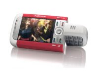 Восстановленный оригинальный мобильный телефон Nokia 5700 3G 2.0MP FM-радио 1 Battery 1 Charger чёрный