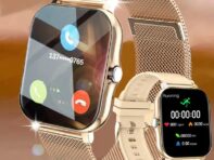 2024 Женские Смарт-часы Мужские Цветной Экран Полный Сенсорный Bluetooth Вызов Смарт-Браслет Жизнь Водонепроницаемый Фитнес-Трекер Смарт-часы
