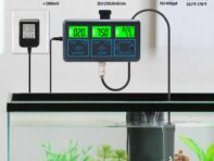 Tuya WiFi 7in1 тестер качества воды многопараметрический анализатор воды с цифровым дисплеем EU Plug разноцветный