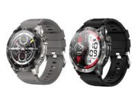 Rainbuvvy HK08 Android Smartwatch 1.43inch AMOLED Full Screen Touch 466x466 BT5.3 Bluetooth Call NFC IP68 GPS Heart Rate 530mAh Outdoor Sports Watch чёрный