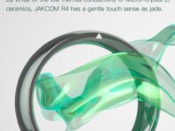 Jackcom R4 Смарт-кольцо Носимое устройство NFC Волшебное кольцо Водонепроницаемое кольцо для здоровья Мужчины Женщины Ювелирные изделия для телефона IOS Android Черное кольцо 12cm чёрный