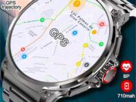 Мужские умные часы с GPS-треком для Huawei Xiaomi
