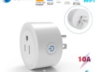 Germa Wi-Fi Us умная розетка-адаптер 10a беспроводной пульт дистанционного управления Siri с голосовым управлением розетка синхронизации Apple Homekit для Ios US Plug Homekit