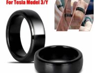 -2023 Для автомобиля Tesla Smart Finger Key Model 3 Y Смарт-брелок для ключей Замените брелок для ключей