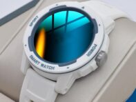 Спортивные умные часы для мужчин и женщин IP68 водонепроницаемые режимы упражнений на открытом воздухе Smartwatch HT-6 мониторинг сердечного ритма для Android IOS белый