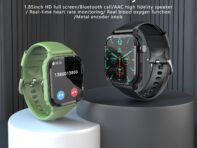 QGeeM G96 умные часы Bluetooth вызов интеллектуальное напоминание упражнения пульс и артериальное давление IP67 водонепроницаемые часы чёрный