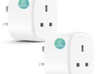 Умная розетка Wi-Fi в Великобритании с монитором энергопотребления Умная розетка работает с Alexa Google Assistant Smartthings 2 Piece UK Plug