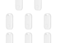 Совместимый с Bluetooth глобальный трекер с функцией напоминания о потере для AirTag (белый)