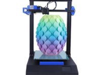 Большой 3D-принтер E55X с двойной осью Z DIY Kit Reprap i3 Max 300*300*400 мм с автоматическим выравниванием станины чёрный