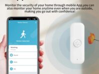 Tuya WiFI Motion Sensor PIR Smart Human Body Home Burglar Sensor APP Remote Control Smart Life For Smart Home Work With Alexa Wi-Fi