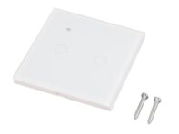 Smart Switch Multiple Users Voice Remote Control 2 Gang Wifi Single Control Switch White AC110‑240V