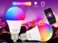Tuya WiFi B22 Умная лампа с регулируемой яркостью RGBCW 100-240 В Светодиодная лампа Smart Life App Control Поддержка Alexa Google Home Alice