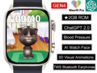 HK9 Ultra 2 Max AMOLED Смарт-часы 2 ГБ ПЗУ Фотоальбом NFC Компас ChatGPT Мужчины Женщины Спортивные умные часы Connect TWS Наушники PK hello Watch3