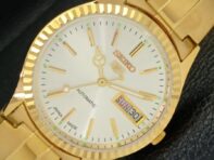 ВОССТАНОВЛЕННЫЕ ВИНТАЖНЫЕ SEIKO 5 AUTO 6309A ЯПОНИЯ МУЖСКИЕ СЕРЕБРЯНЫЕ ЧАСЫ С ЦИФЕРБЛАТОМ a425922-2 RL620a-a425922