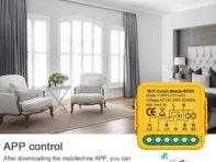 Yousheng Wi-Fi ZigBee Модуль штор и жалюзи Переключатель Функция таймера Приложение Голосовое управление Мотор для рольставней Интеллектуальный переключатель для штор Домашняя автоматизация