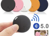 Mini Bluetooth Anti-Lost Device GPS Tracking Device Pet Kids Wallet Key Smart Finder Locator for IOS Android Accessories