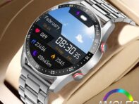 2023 HW20 Смарт-часы ЭКГ + PPG Бизнес Bluetooth-вызов Мониторинг сердечного ритма артериального давления Смарт-часы с напоминанием о спортивных сообщениях
