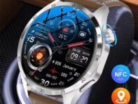 SACOSDING Новые умные часы для мужчин Watch 4 Pro AMOLED экран Bluetooth вызов NFC мониторинг здоровья Smartwatch 2024 Новые часы GT 4