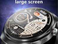 Часы Montre Connecte Smart Watch NFC Payment Round Touch Screen Ultra Smart Watch 2 En 1 серебряный