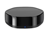 YRC12 IR RF пульт дистанционного управления Умный дом WiFi пульт дистанционного управления Инфракрасный радиочастотный Smart Life чёрный