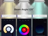 Умная лампочка Tuya Zigbee/WIFI GU10/GU5.3/MR16 RGB с регулируемой яркостью светодиодная лампа 5 Вт Smart Life Spotlight Управление через Alexa Google Home