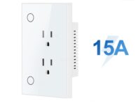 Умная розетка Tuya Wi-Fi 15a