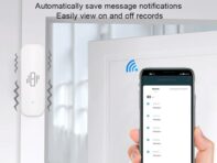 Tuya Life Датчик вибрации WiFi Датчик Монитор Приложение Управление Безопасность Защита WiFi Датчик движения Ударная сигнализация CHINA