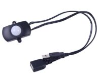 Dc 5V-24V Usb Dc Body Infrared PIR Motion Sensor Switch Human Movement Sensor Detector Switch For Led Light Strip Automatic C