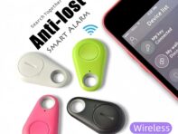 Mini GPS Tracker Bluetooth Outdoor Anti-lost Device Pet Wallet Tracking Two-Way Positioning LOS/Android Smart Locator Accessorie