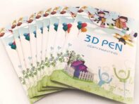 Плотная бумага 3D печать ручка альбом для рисования 22/40 шаблонов 3D ручка краски альбом раннее образование