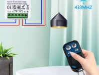 RF433 пульт дистанционного управления интеллектуальный беспроводной выключатель освещения 110 В 220 В мини-модуль передатчик включения/выключения для светодиодных лампочек DIY гаражные ворота