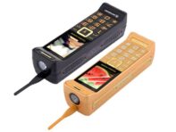 C3 Длительный Режим Ожидания Ретро Телефон 2.2 дюйма Две SIM-карты MP3-плеер 6800 мАч Большая Батарея Bluetooth Разблокированный Мобильный Телефон чёрный