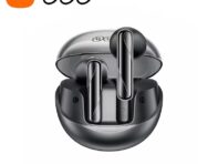 QCY AilyBuds прозрачные беспроводные наушники Bluetooth 5.3 TWS наушники полувкладыши игровая гарнитура чёрный
