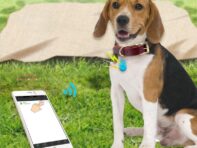 Bluetooth Positioning Tracker Anti-lost Device Remote Photo Shoot Smart Keys Wallet Pet Wearing Bag Mobile Phone Antiloss Device S синий
