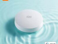 Датчик воды Xiaomi Smart App Оповещение об утечках и каплях Детектор утечек Датчик наводнения Сигнализация BT Water белый