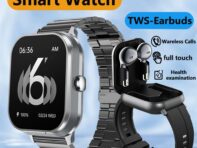 TWS 2 в 1 умные часы наушники Bluetooth гарнитура звонки часы для мужчин мониторинг здоровья NFC женские спортивные наручные часы с наушниками